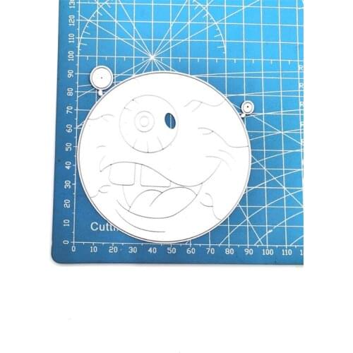 203F Halloween Eyeball Metal Cutting Dies Stencil DIY Scrapbooking Album Paper Card Template Mold Embossing Craft Decoration