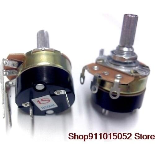 5PCS wh138-1A with switch potentiometer 500K 50K lamp switch