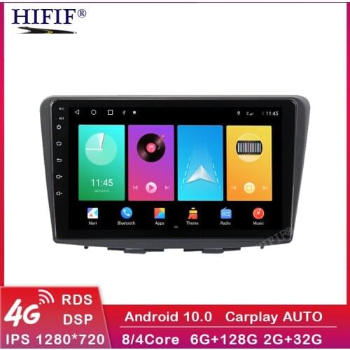 For Suzuki Baleno 2016 2017 2018 2 Din Android 10 Car Radio Stereo WIFI GPS Navigation Multimedia Player Head Unit With Frame