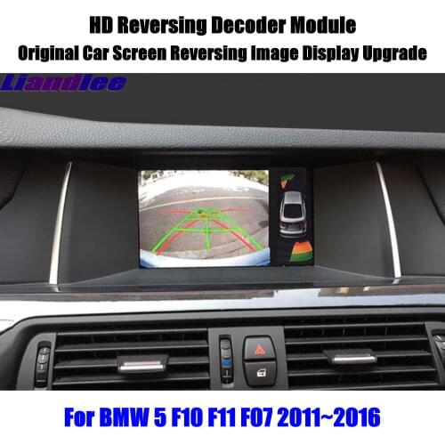 Car Front Rear Reverse Parking Camera For BMW 5 Series F10 F11 F07 G30 2011-2020 2012 2013 2014 2015 2016 HD Decoder Accessories