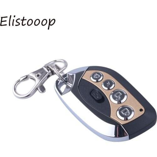 433mhz Wireless Auto Remote Control Duplicator Adjustable Frequency Keychain With Battery For Car Alarm Motorcycle
