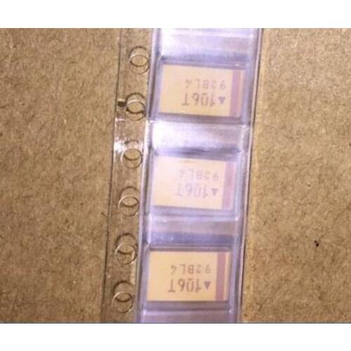 50pcs 7343 D 10UF 50V CHIP SMD tantalum capacitor