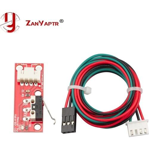 1Pc 3D Printers Parts Endstop Mechanical Limit Switch with 3Pin Cable For RAMPS 1.4 Control Board Switch Accessories