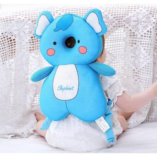Baby Head Protection Pillow Cartoon Infant Anti-fall Pillow Soft PP Cotton Toddler Children Protective Cushion Baby Safe Care