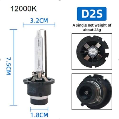 2pcs D2S D2C 3000K 4300K 6000K 8000K 12000K 15000K Xenon HID Bulbs Car HeadLight Replacement Car Accessries
