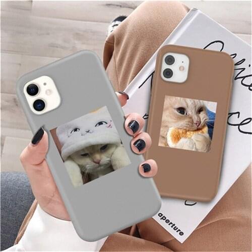 Funny Cartoon Animals Dogs Phone Case For iPhone 12 Pro Max 11 Pro Max X XR XS Max 7 8 Plus SE 2020 Soft TPU Silicone Back Cover
