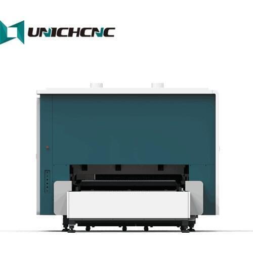 Exchange platform Fiber laser cutting machine with full cover