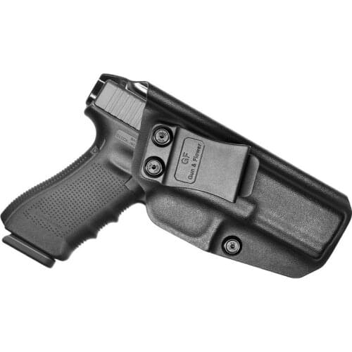 Gun&Flower Fast Draw Inside the Waistband Kydex Holster Right and Left Hand Gun Pouch with Belt Clip fit Glock 17/22/31