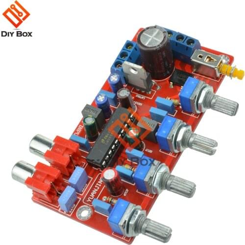 LM1036 sound amplifier board module Luxurious Volume Control Completed and Tested Tone Board 1000UF/25V Pro diy kit