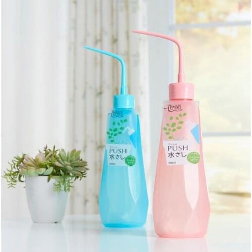 Transparent Flower plant Watering Bottle for Garden Indoor Transparent Squeeze Cans gardening tools and equipment system A10