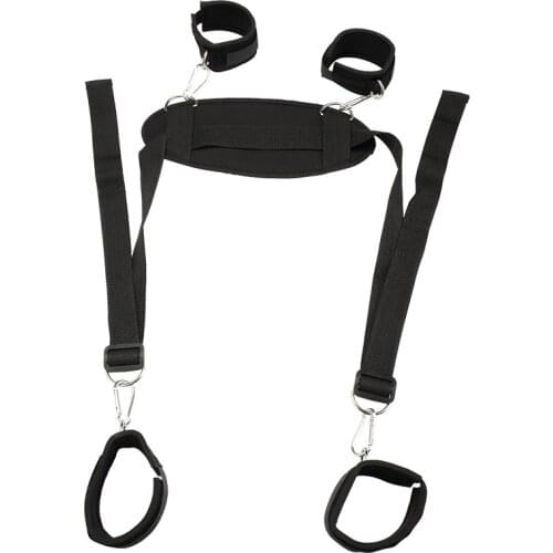 Adult sex products porn leggings with bondage bed games BDSM sex bondage legs with exotic accessories adult sex bondage bed game