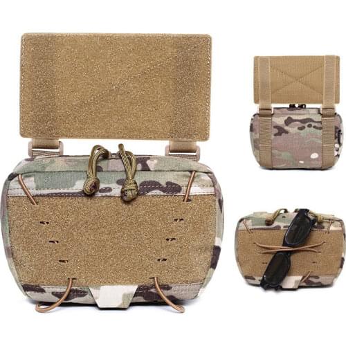 Tactical Pouch Sub Abdominal Drop Down Belly Military Utility Bag D3 Chest Rig MK3 Vest Hunting Storage Bag Accessories