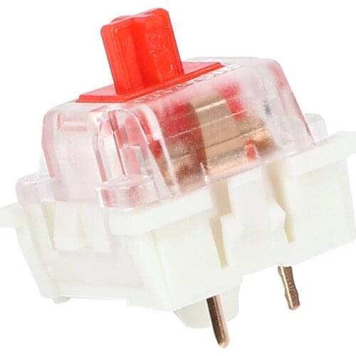 10Pcs Plastic For Cherry Red 3 Pin MX RGB Mechanical Switch Keyboard Replacement