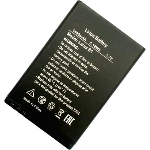 1x 100% New High Quality 1400mAh Battery Replacement for DEXP Larus B1 Baterij Smart Phone Batteries