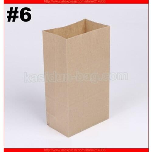2000pcs/lot) size W15xH27xD9cm wholesale kraft paper bag for food
