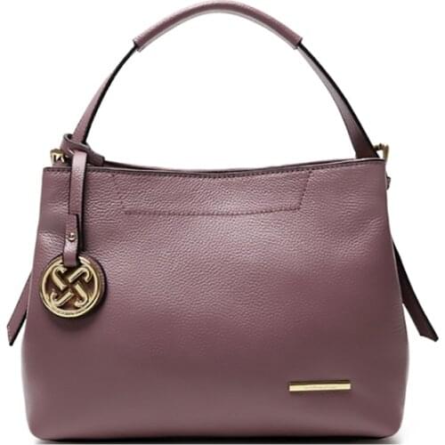 29*21.5*14cm,100% Natural Cowhide, Female Top Handle Satchel, Women Genuine Leather Handbag, Lady Cross body Shoulder Bag, JX13