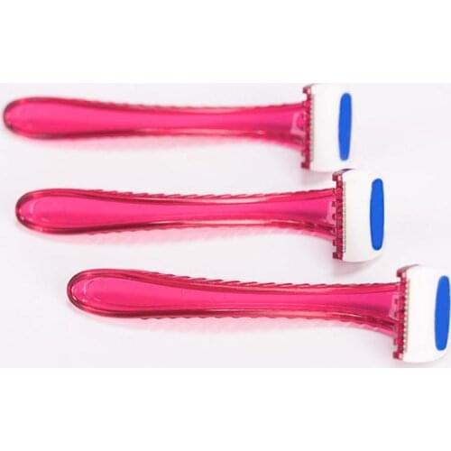3PCS Lady Bikini Razor Shaver Private Body Trimmer Ideal For Bathrooms Disposable Travel Safety Shaving Hair Remover Body