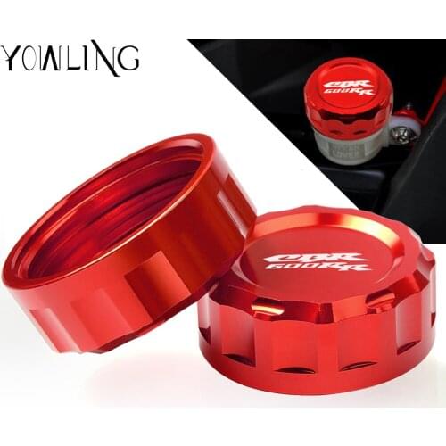 Motorcycle Accessories Cylinder Cup Cover Parts For HONDA CBR600RR CBR 600 RR 2007-2015 Rear Brake Fluid Reservoir Oil Cup Cap