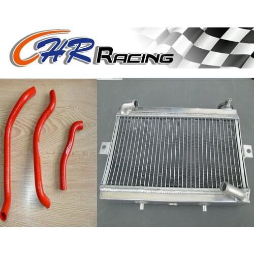 Aluminum Radiator and hose for Honda TRX250 TRX250R TRX 250R 1987 87