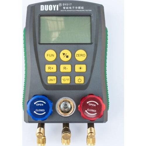 DY517 Car Air Conditioning Repair Electronic Refrigerant Meter Air Conditioning Fluoride Meter Household Air Conditioning