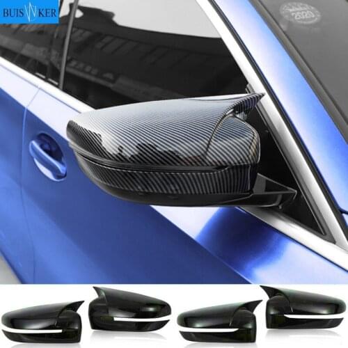 For-BMW 3 Series G20 G28 2020 Rearview Mirror Cap Cover