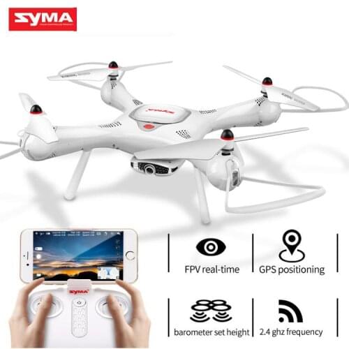 SYMA X25PRO RC Drone Aircraft GPS FPV Real-time Transmission 720P HD Camera Headless Mode Quadcopter Drones For Children Gift