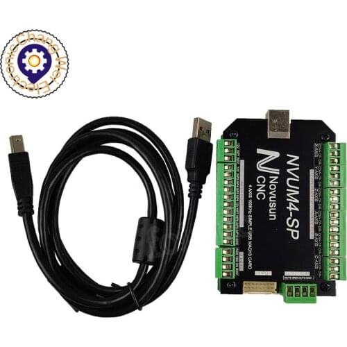Mach3 USB interface NVUM-SP cnc motion controller nvcm 3 axis 4 axis 5 axis 6 axis cnc motion control card metal case does not