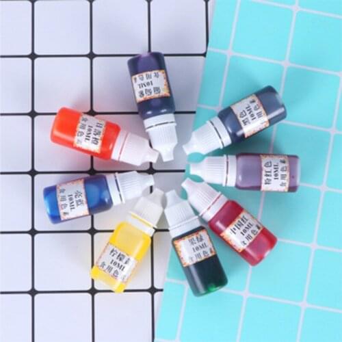 Colourful Dyeing Pigment DIY Slime Crystal Mud Dyeing Pigments Practical Pottery Plasticine Craft Handmade Dyeing Materials