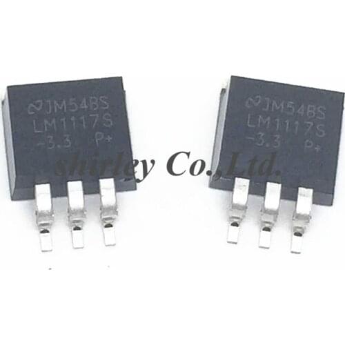 LM1117S 10PCS LM1117-3.3 LM1117S-3.3V 100% new LM1117 3.3V
