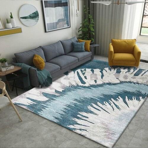 New style living room decorative carpet bedroom bedside carpet bathroom area soft carpet