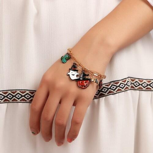 Custom Halloween Charm Bracelets New Style For Men Women Gift Bracelet charm