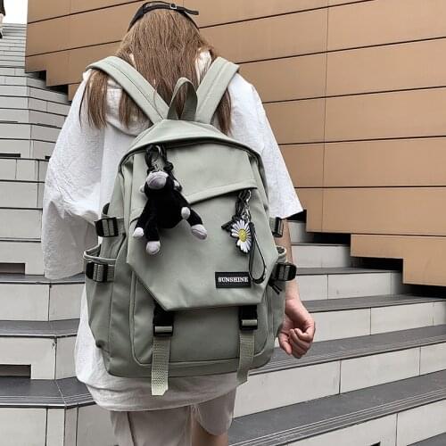Ins Large Capacity Women Backpack 2020 Female Waterproof School Backpacks for Teens Harajuku Ulzzang Schoolbag Korean Ladies New