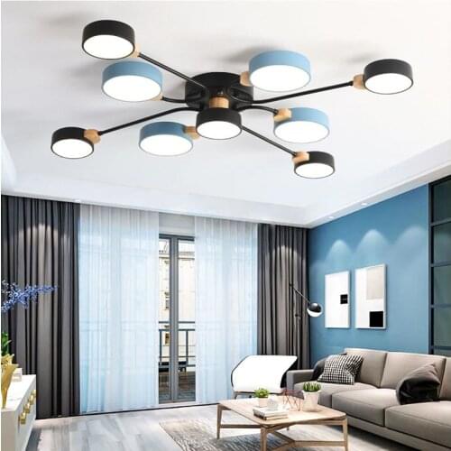 Nordic Minimalist Living Room LED Ceiling Lamp Bedroom Round Lamp Corridor Hotel Creative Lampshade Indoor Lighting Fixtures