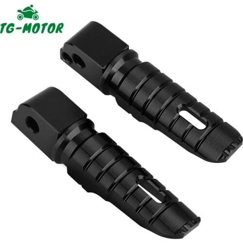 TG-Motor Motorcycle YZF-R6 Footrest CNC Rear Passenger Foot Pegs Pedals For Yamaha YZF R6 2017 2018 2019 2020 2021 Accessories