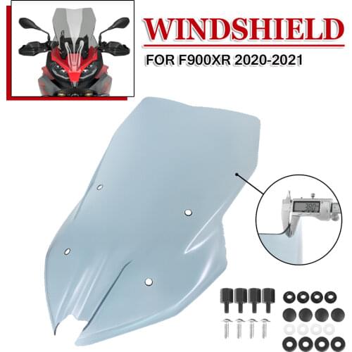 Windshield For BMW F900XR F 900 F900 XR 2021 2020 Motorcycle Windscreen Wind Shield Deflector Protector Screen Visor With Screws