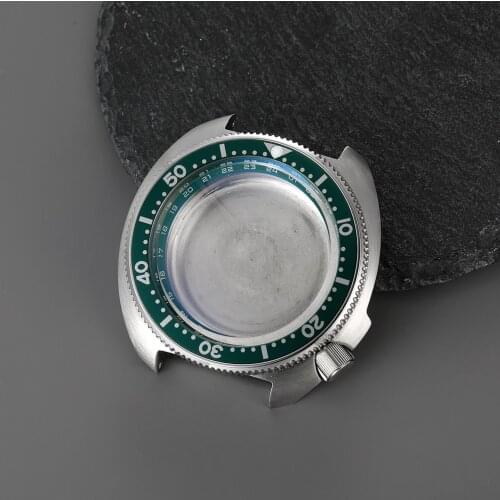 Mod Red Blue Green SKX6105 Solid Bottom Case 20ATM Water Proof Case For NH35 NH36 SKX007 SKX009 Automatic Movement