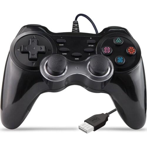 High quality wired Multi game controller for PS4 PS3 for SWITCH PC 360 with Turbo function