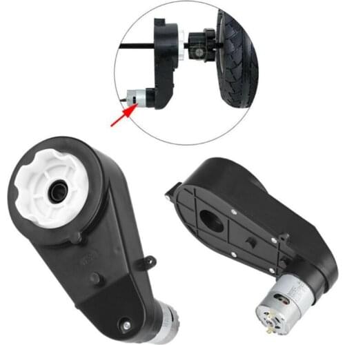 3pcs/set 550 Universal Children Electric Car Gearbox with Motor 12V 10000/12000/15000/18000PRM Gear Box Kids Car Parts