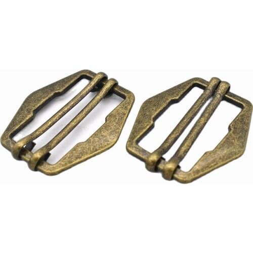 30mm Antique Bronze Adjustable Belt Buckle Slide Buckle Metal Purse clasp Buckles Bag ring strap buckles Handbag webbing