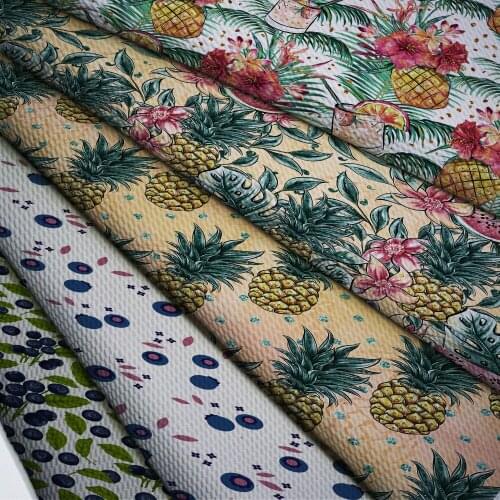 50*140cm Bullet Textured Liverpool Fabric Flower Printed DIY Tissue Kids Home Textile for Sewing Quilt Decoration Home