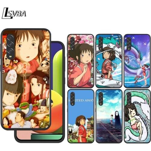 Anime Spirited Away for Samsung Galaxy A90 A80 A70 A60 A50 A40 M30 A20E A2Core A10S A10E Silicon Soft Black Phone Case