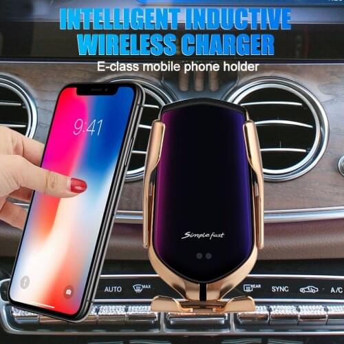 Car Mobile Phone Holder for Mercedes Benz E Class W213 2017~2020 E-Klasse E200 E250 E300 E220d AMG Charging Bracket Accessories