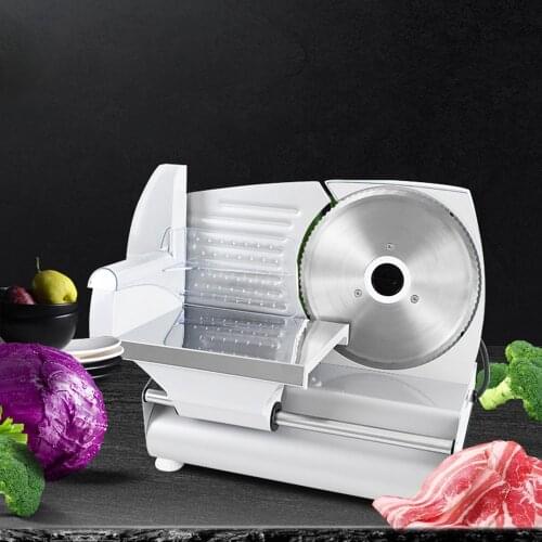 Electric Meat Slicer Mutton Roll Grinder Food Mincer Beef Lamb Cutting Machine Vegetable Bread Cutter Cutting Lamb Rolls