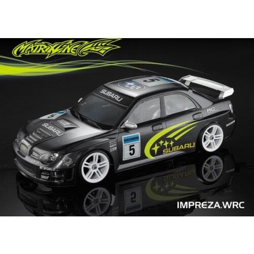 1set IMRREZA WRX 9 WRC drift RC Rally PC body shell 190mm width Transparent clean no painted drift body RC hsp hpi trax Tamiya