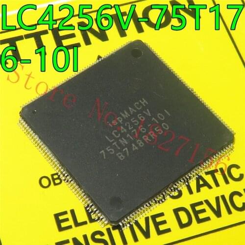 LC4256V-75T176-10I QFP 3.3V/2.5V/1.8V In-System Programmable SuperFAST High Density PLDs