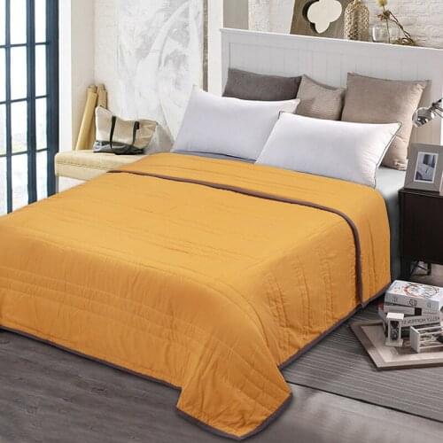 Summer Cool Quilt Air Conditioning Quilt Single Double Adult Student Spring And Autumn Thin Duvet Cool Comfortable Summer Quilt