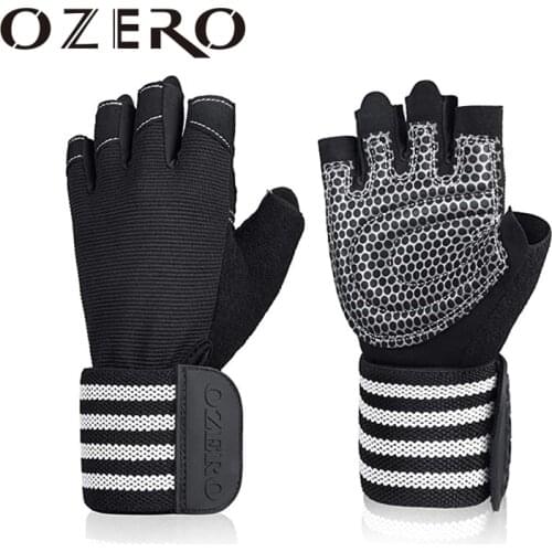 OZERO Half finger Motorcycle Gloves Super Fiber Leather Motocross Motorbike Biker Racing Car Riding Moto Gloves Men Women 9020