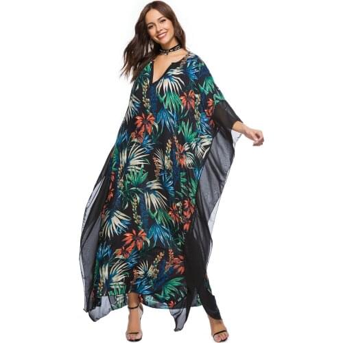 2018 New Casual Summer Sexy Maxi Women Evening Party Dress Vintage Long Beach Boho Chiffon Dresses Vestido De Festa Longo