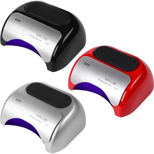 Professional 48W CCFL UV LED Lamp Nail Dryer Cure Nails Polish Gel Art Automatic Induction Manicure Tools R3MF