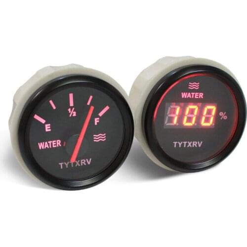 RV Accessories RV Water Level Gauge Yacht Speed Boat Pointer Digital Water Level Gauge Water Level